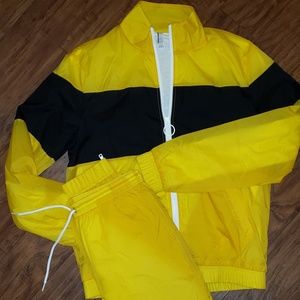 Nylon Warm Up Tracksuit
